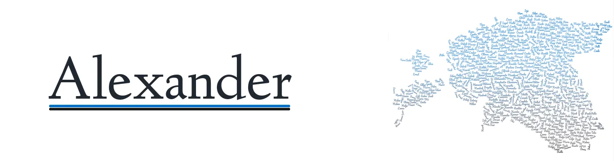Nime Alexander kujunduspilt