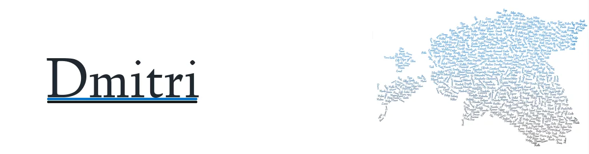 Nime Dmitri kujunduspilt