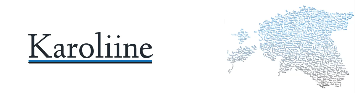Nime Karoliine kujunduspilt