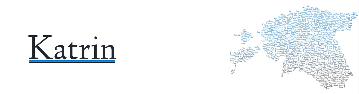 Nime Katrin kujunduspilt