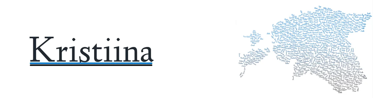 Nime Kristiina kujunduspilt