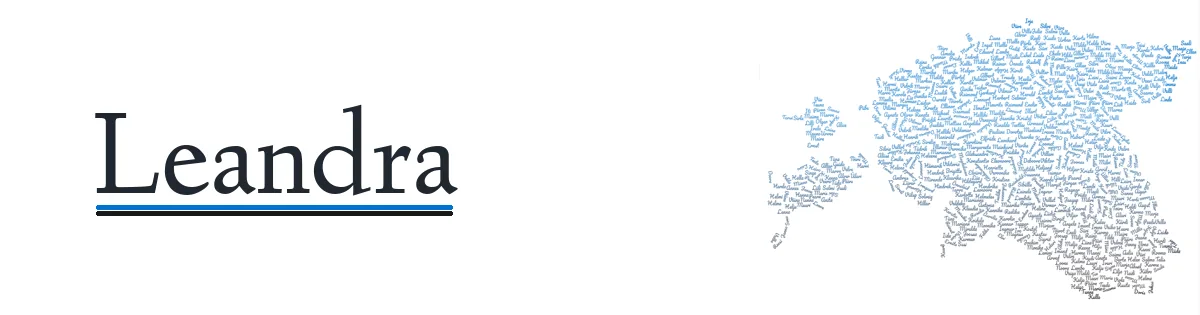 Nime Leandra kujunduspilt
