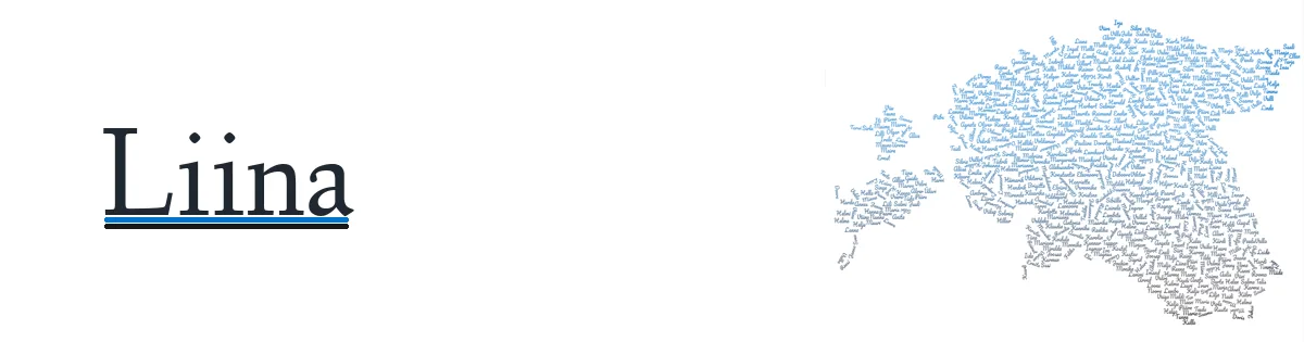 Nime Liina kujunduspilt