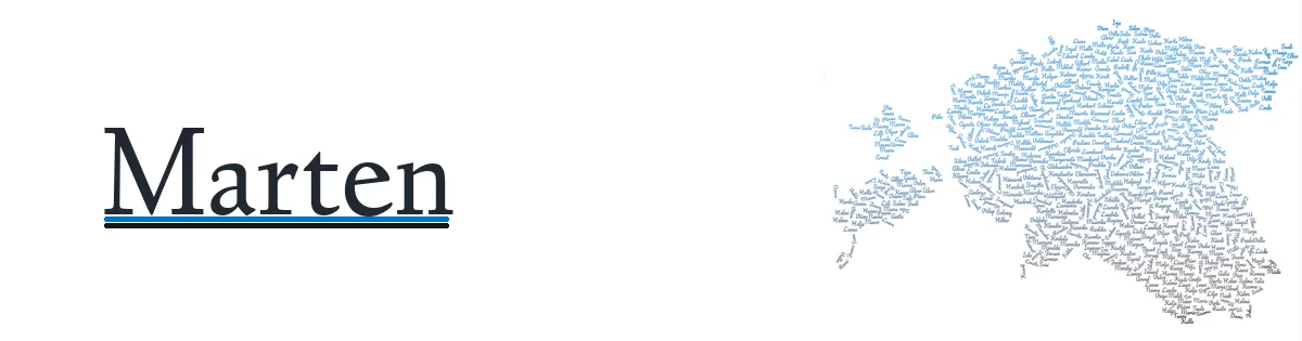 Nime Marten kujunduspilt