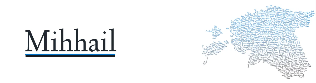 Nime Mihhail kujunduspilt