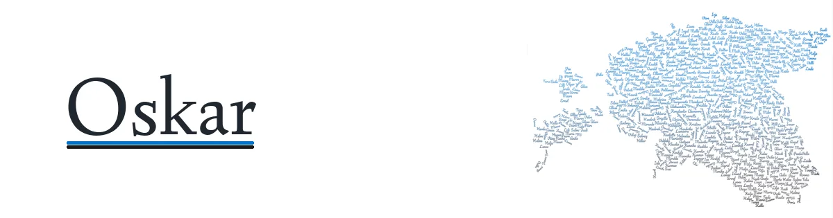 Nime Oskar kujunduspilt