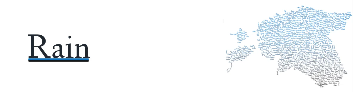 Nime Rain kujunduspilt