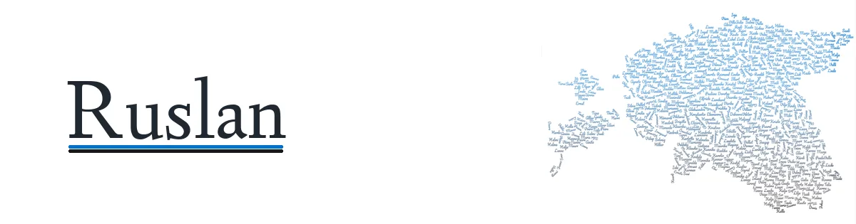 Nime Ruslan kujunduspilt