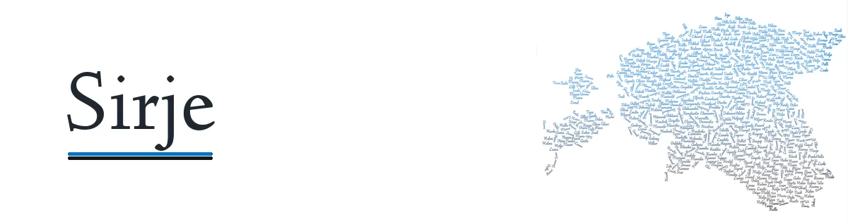 Nime Sirje kujunduspilt