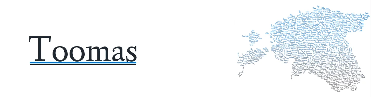 Nime Toomas kujunduspilt