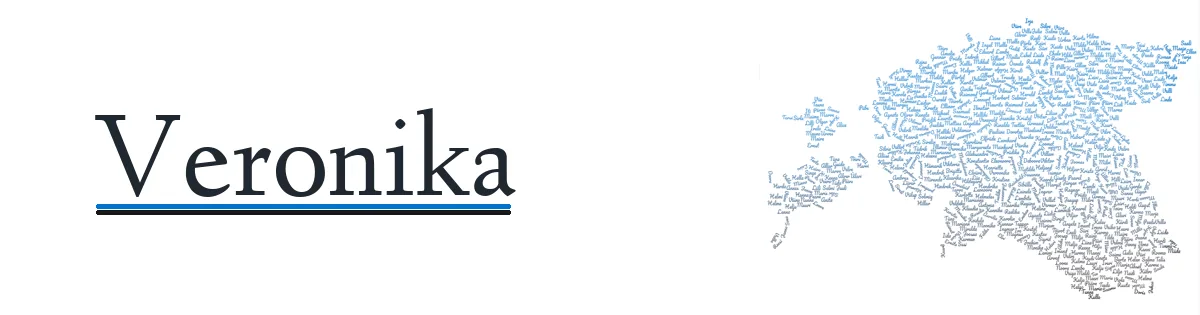 Nime Veronika kujunduspilt