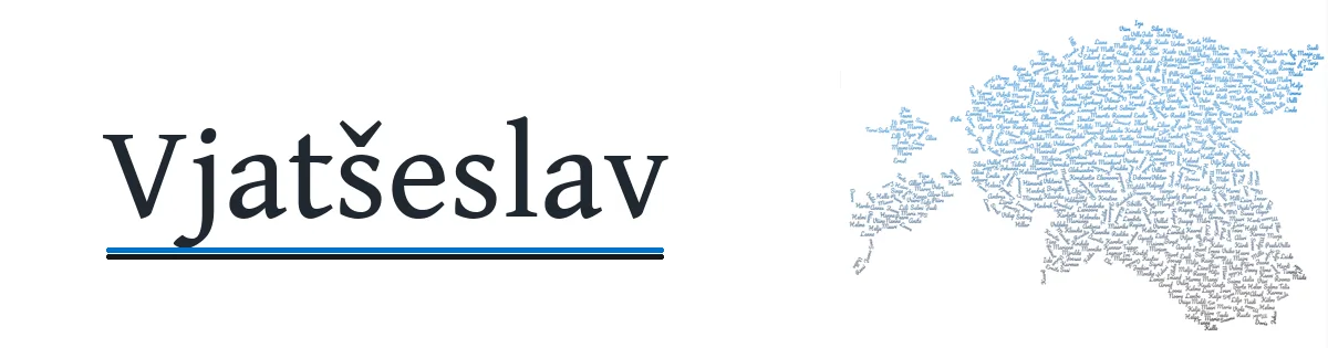 Nime Vjatšeslav kujunduspilt